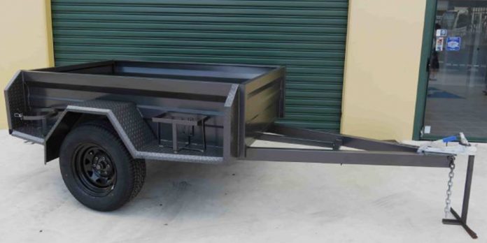 Off road box trailer in Australia