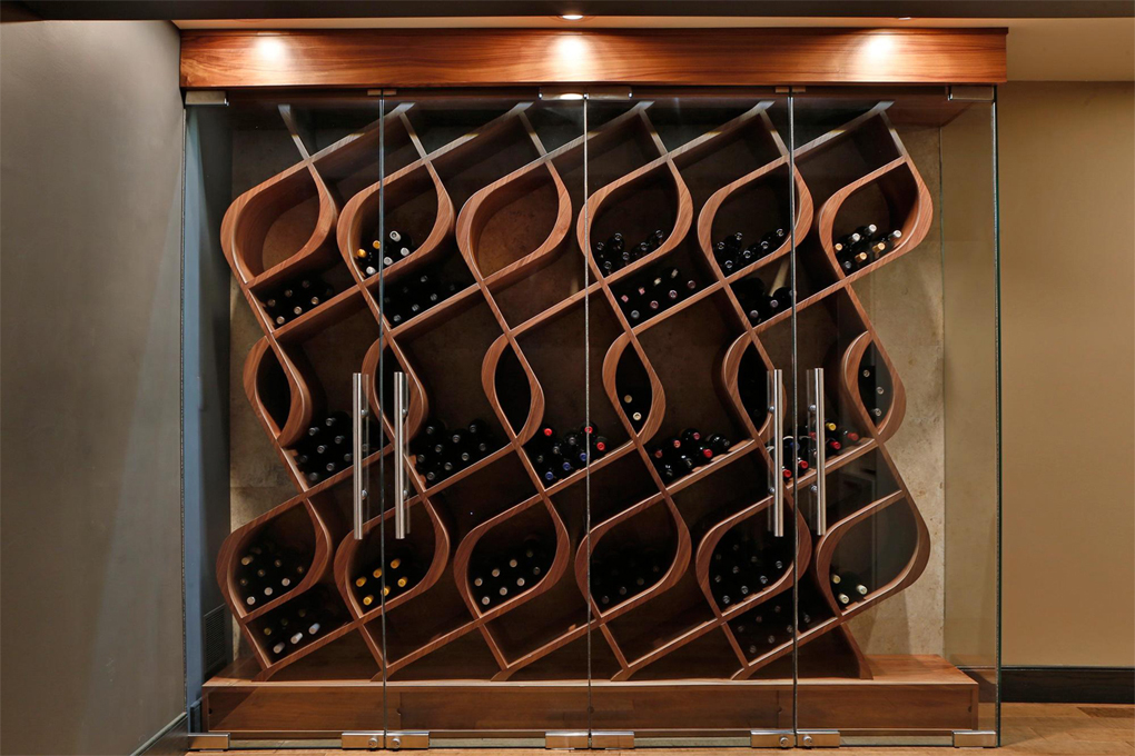 modern wine rack Perth