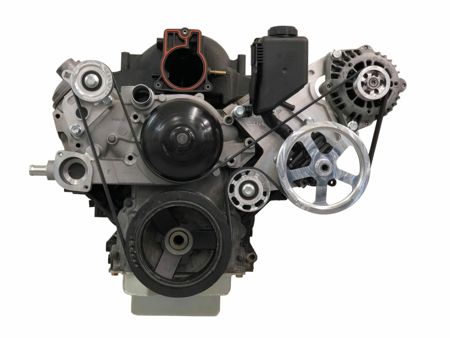 Get High Power Output From An LS1 Power Steering Pump.