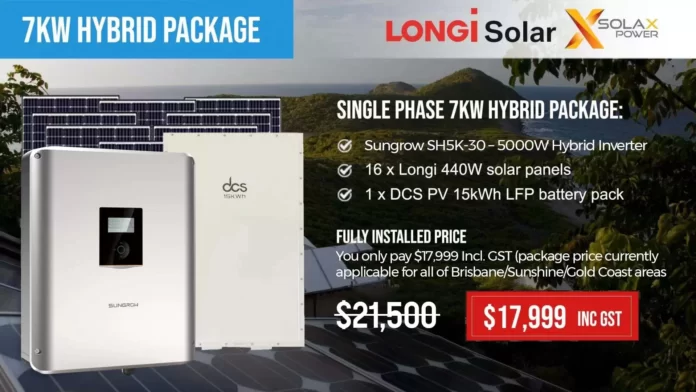 Solar Battery Package