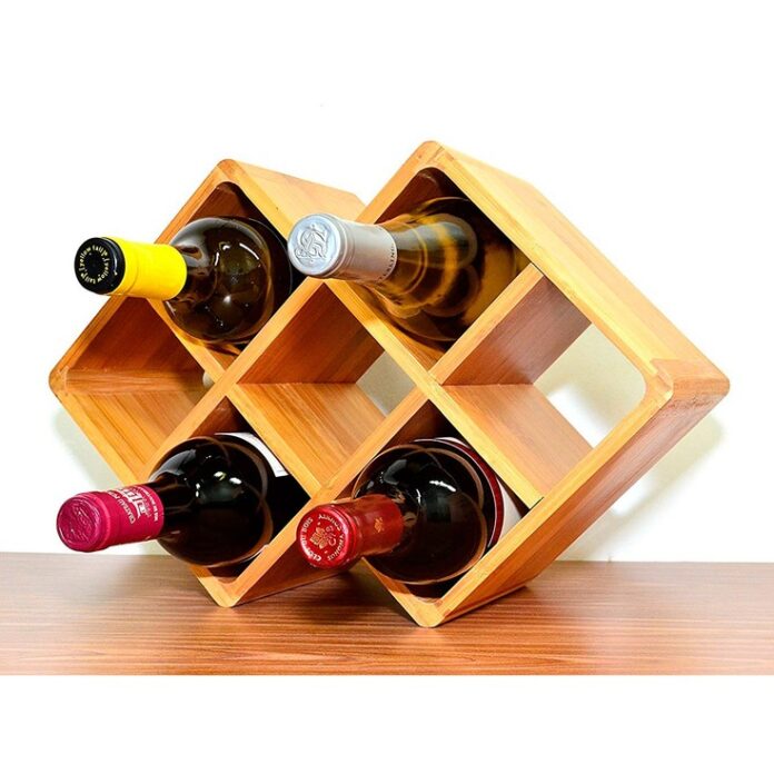 6 bottle wine rack