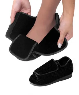 Mens Extra Wide Slippers For Swollen Feet