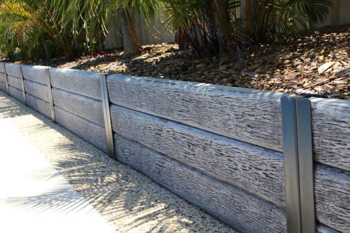 Timber Look Concrete Sleepers Brisbane